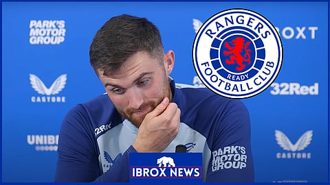 Rangers centre-back John Souttar - Credit Rangers via YouTube