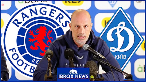 Philippe Clement speaks ahead Rangers v Dynamo Kyiv [Credit: Rangers Football Club YouTube]