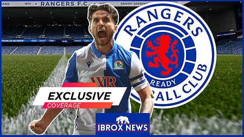 Rangers have been linked to signing Lewis Travis - Credit Blackburn Rovers via YouTube