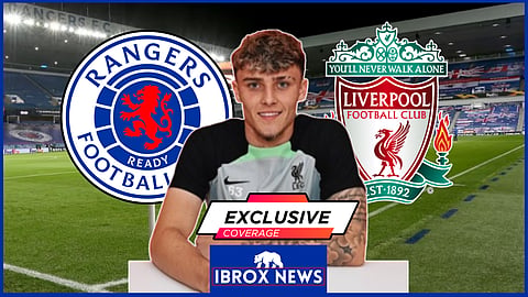 Rangers have been linked with signing the Liverpool talent - Credit Bobby Clark via X