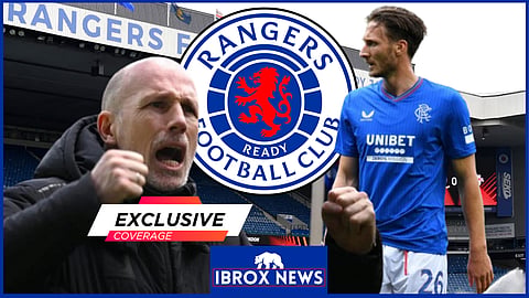 Ben Davies is on loan from Rangers at Birmingham City