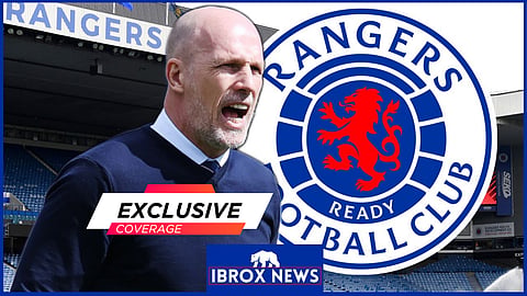 Rangers manager Philippe Clement