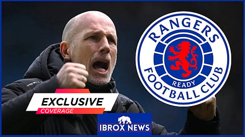 Rangers manager Philippe Clement