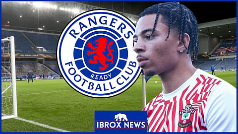 Rangers failed with a late signing from Southampton - Credit Samuel Edozie via Instagram
