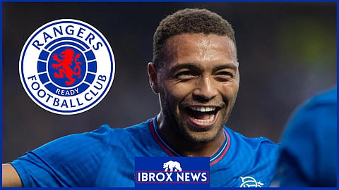 Cyriel Dessers in action for Rangers