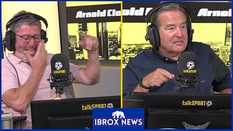 Jeff Stelling and Andy Townsend discussed Rangers and Celtic [Credit: talkSPORT]
