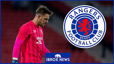 Rangers goalkeeper Jack Butland (Credit: Imago)