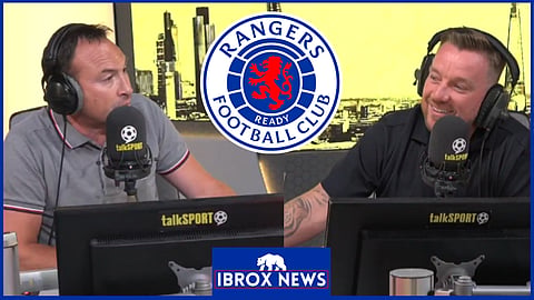 Jason Cundy and Jamie O'Hara discussed Rangers [Credit: talkSPORT]