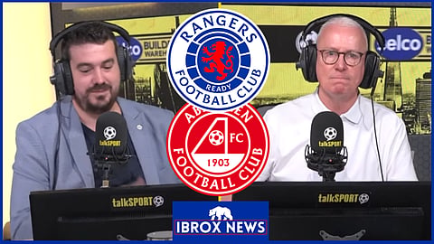 Alex Crook and Jim White couldn't believe what they heard about Rangers and Aberdeen [Credit: talkSPORT]