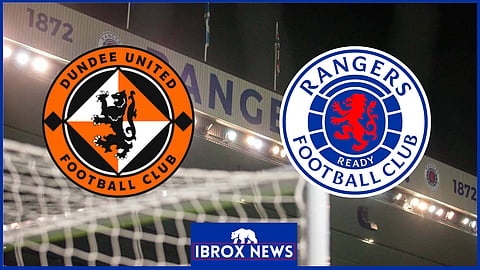 Rangers take on Dundee United