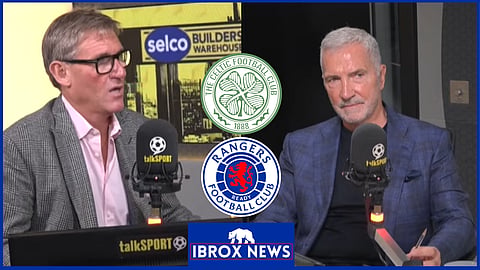 Graeme Souness and Simon Jordan clash over Rangers verdict v Celtic. Credit: talkSPORT