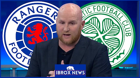 John Hartson reacts to Rangers v Celtic [credit: Sky Sports Premier League on YouTube]