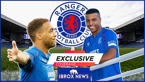 Hamza Igamane has emerges as an alternative to Cyriel Dessers [Credit Rangers via X]
