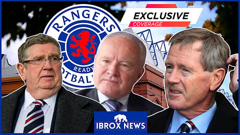 Dave King, Douglas Park and John Bennett all own part of Rangers [Credit Rangers via YouTube]
