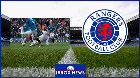 Nectarios Triantis was booked for Hibernian v Rangers [Credit: Sky Sports]