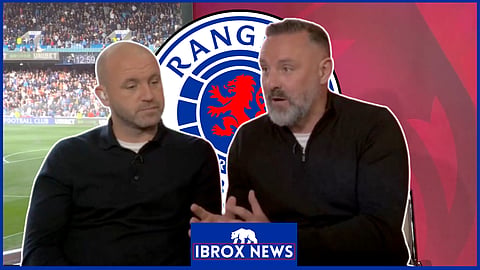 Kris Boyd revealed Chris Sutton's messages about Rangers v Hibs [Credit Sky Sports Scotland]
