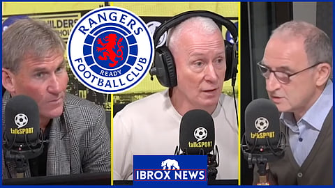 Jim White and Simon Jordan reacted to Martin O'Neill on Rangers - Credit talkSPORT via YouTube