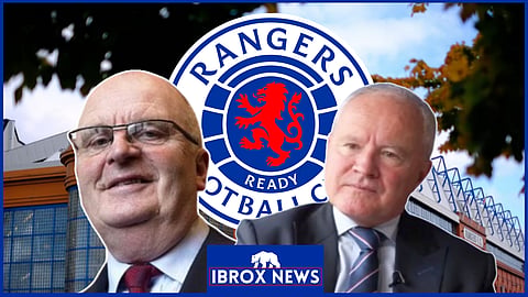 John Gilligan stepped in as Rangers chairman after John Bennett resigned - Credit Rangers via X