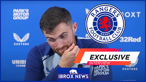 John Souttar gave an uncomfortable insight into the Rangers camp - Credit Rangers via YouTube