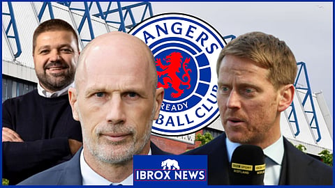 Michael Stewart reacted to the Rangers transfer situation - Credit Nils Koppen via X