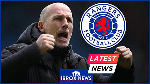 Rangers manager Philippe Clement
