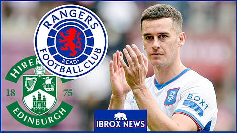 Tom Lawrence scored for Rangers v Hibernian [Credit: Imago]