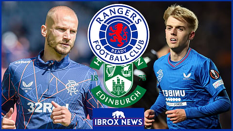 Vaclav Cerny is expected to lose his Rangers place to Ross McCausland v Hibernian [Credit: Imago]
