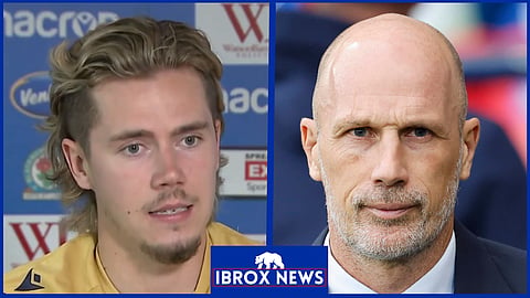 Philippe Clement and Todd Cantwell did not get on at Rangers [Credit: Sky Sports Football]