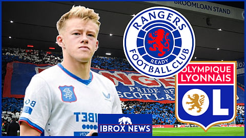 Connor Barron was ripped to shreds for his mistake in Rangers v Lyon [Credit: Imago]
