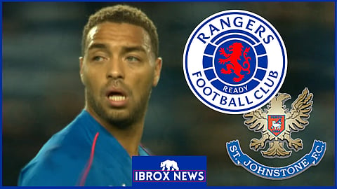 Cyriel Dessers slammed in Rangers v St Johnstone. Credit: Premier Sports