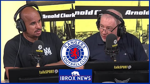 Gabby Agbonlahor shares new Rangers verdict, Ally McCoist reacts. Credit: talkSPORT