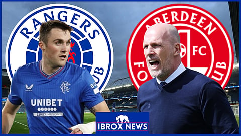 Philippe Clement is sweating on John Souttar ahead of Rangers v Aberdeen [Credit: Imago]