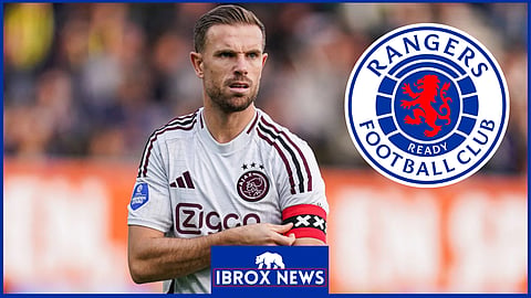 Jordan Henderson has been touted to leave Ajax for Rangers [Credit: Imago]