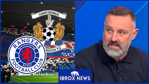 Kris Boyd grilled ahead of Kilmarnock v Rangers. Credit: Sky Sports News
