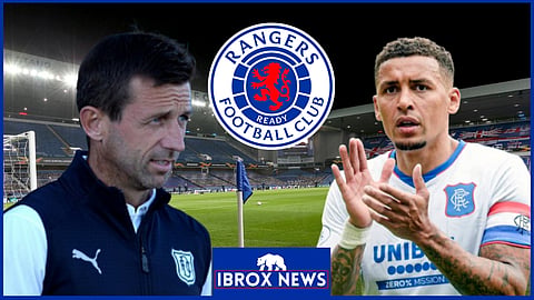 Neil McCann berates James Tavernier after what he did for Rangers [Credit: Imago]