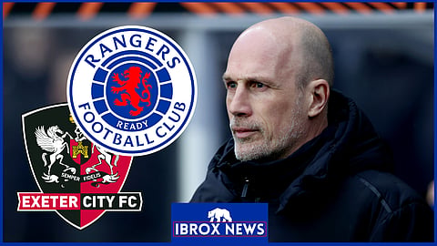 Philippe Clement risks losing Rangers gem Johnly Yfeko, who is on loan at Exeter City