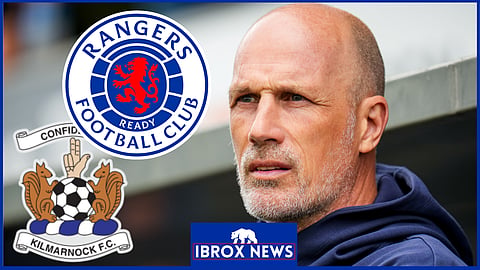 Philippe Clement suffered a bad Rangers loss at Kilmarnock