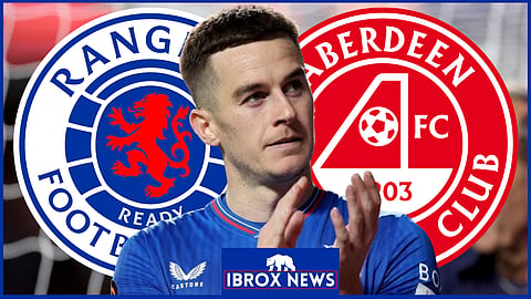 Tom Lawrence could feature for Rangers against Aberdeen (credit: Imago)