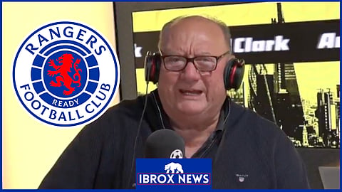 Alan Brazil discusses Rangers live on air [Credit: talkSPORT]