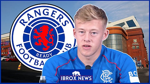 Rangers signed Connor Barron after he left Aberdeen [Credit Rangers via X]