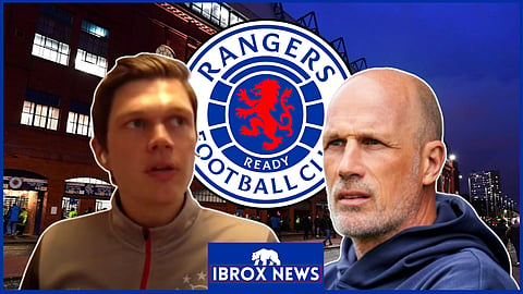 Creag Robertson is the latest high-level Ibrox figure to resign [Credit Rangers via YouTube]