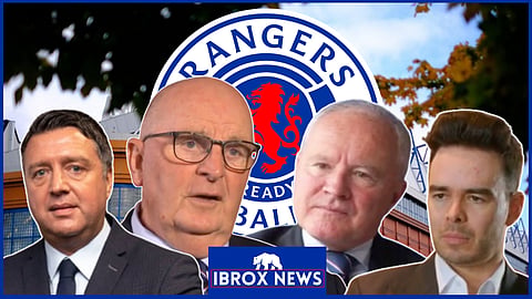 Rangers have been in disarray across top Ibrox positions [Credit RangersFC, Sky Sports Scotland, PLZ Soccer]