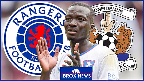 Rangers midfielder Mohamed Diomande (Credit: Imago).