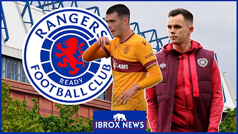 Rangers have been linked to Lennon Miller and Lawrence Shankland moves [Credit Motherwell via YouTube]