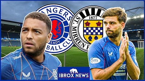 Cyriel Dessers far outshone Robin Propper for Rangers v St Mirren [Credit Imago]