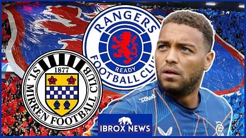 Cyriel Dessers' best and worst was on display for Rangers v St Mirren [Credit Imago]