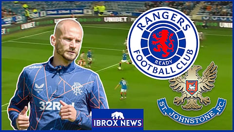 Vaclav Cerny dubbed "emotional" after what he did to Philippe Clement in Rangers v St Johnstone. Credit: Premier Sports