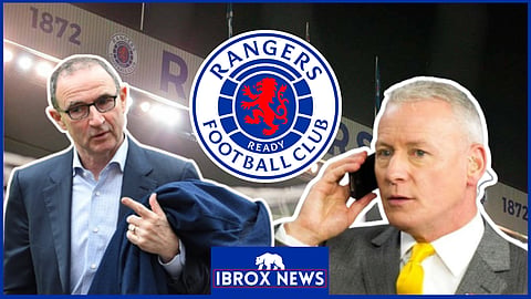 Jim White and Martin O'Neill discussed the plight of Rangers.