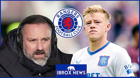Kris Boyd didn't hold back on Connor Barron at Rangers [Credit: Sky Sports News / Imago]