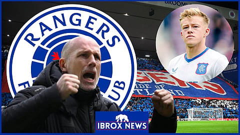 Philippe Clement will be relieved Connor Barron will return to Rangers unscathed [Credit: Imago]